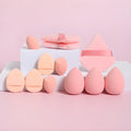 12-Piece All-Purpose Makeup Sponge Set Made of 3 Loose Powder Puffs - MULTICOLOR - Other