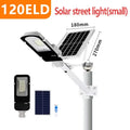 Powerful solar light with panel for outdoor solar street illumination and garden use