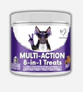 NutriPaw 8-in-1 Multi-Vitamin Treats For Dogs - Brain, Heart, Skin, Coat, Immunity, Digestion, Jo...