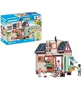 Playmobil myLife 71509 Tiny House, a variety of furnished family house with detailed accessories.