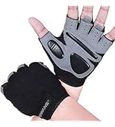 SAWANS Gym Gloves Training Weight lifting Gloves for Men Women Wrist Support Padded Extra Grip Pa...