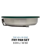 Stanley Adventure All-In-One Fry Pan Set - Stainless Steel Camp Cookware - 9 Piece Camping Cookin...