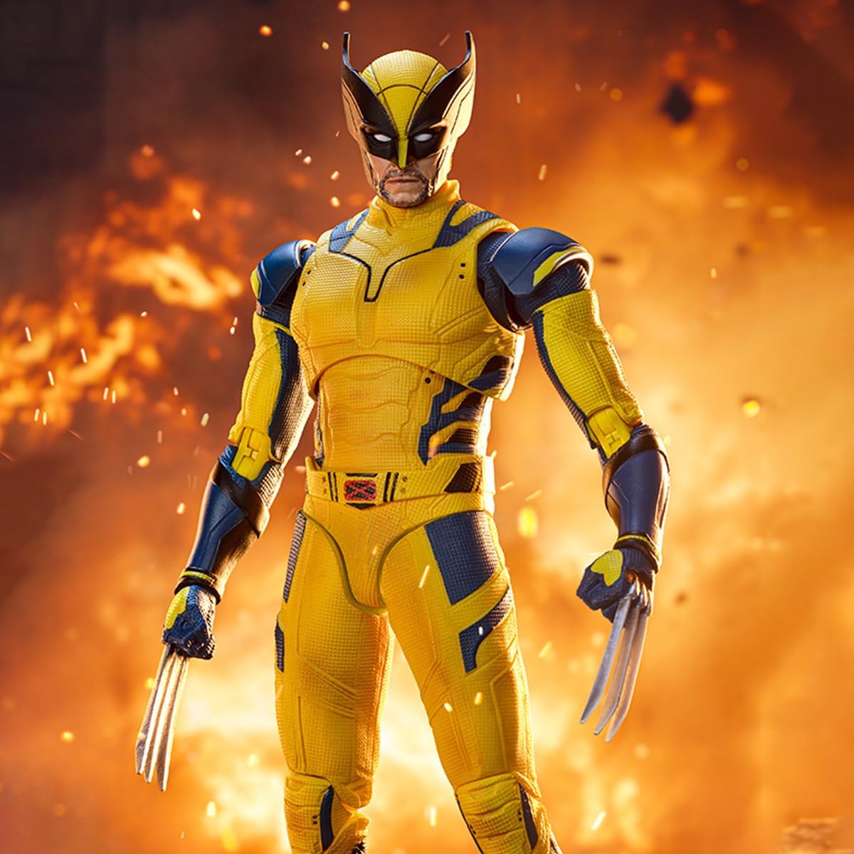 Wolverine action figure from HiPlay ZD Toys Dead Pool Movie Edition collectible set