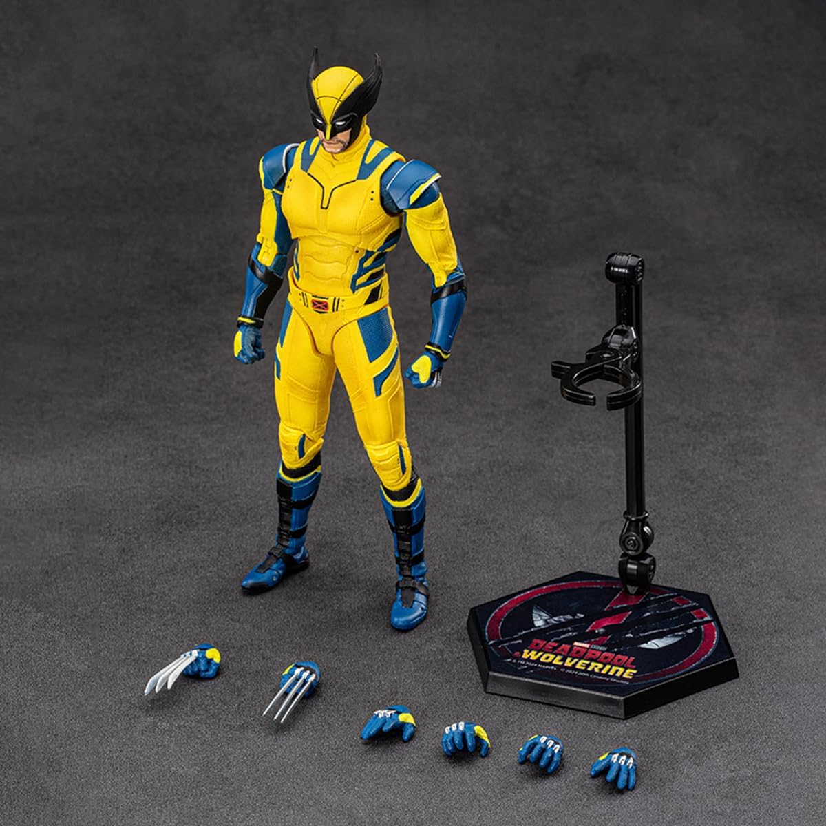 Wolverine action figure with accessories from HiPlay ZD Toys Dead Poll Movie Edition set