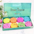 8pcs Lavender Scented Bath Bombs Gift Set Compatible Normal Skin Handmade Fizzy Bubble SPA Balls for Relaxation