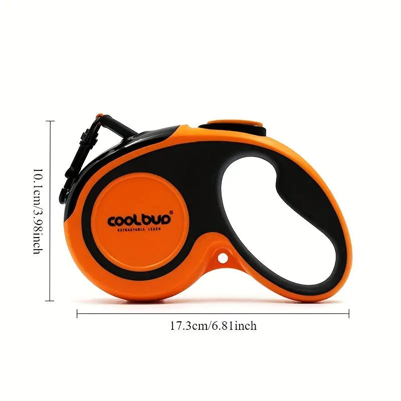 A Pet Automatic Retractable Leash Suitable for Large Dogs Weighing Up to 29.94 KG (4.88 meter Reflective Tape)