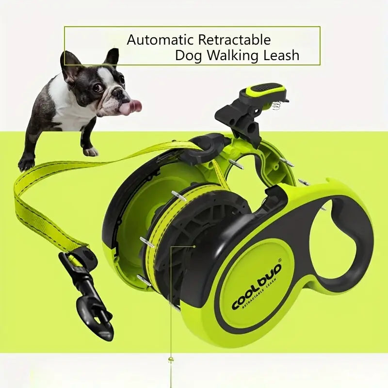 Two retractable leashes for large dogs, perfect pet automatic retractable leash option