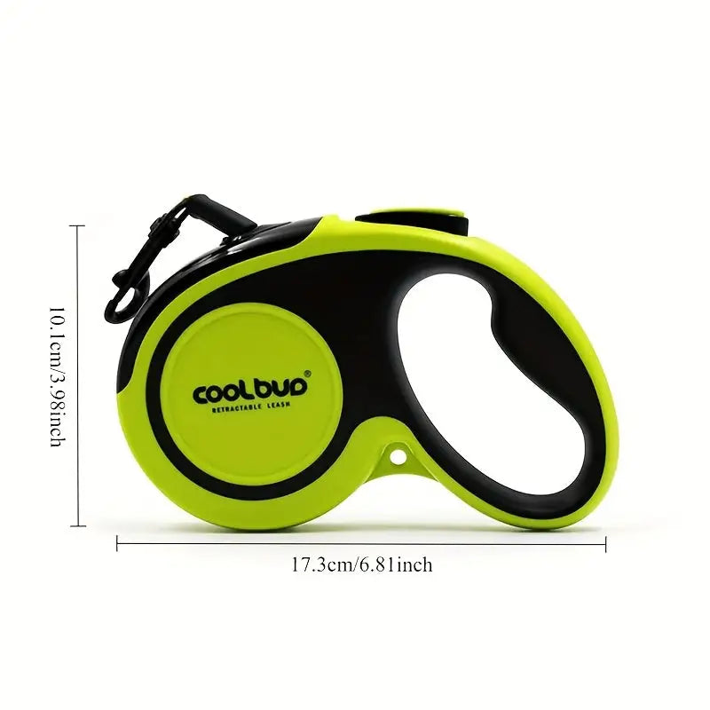 A Pet Automatic Retractable Leash Suitable for Large Dogs Weighing Up to 29.94 KG (4.88 meter Reflective Tape)