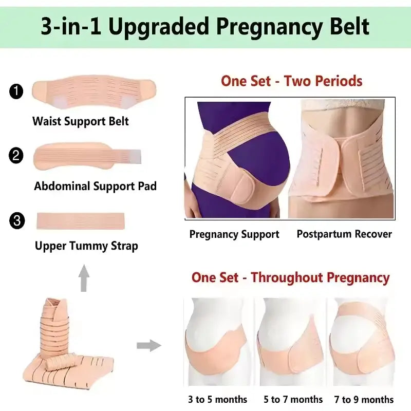 Adjustable Belly Support Band for Pregnant Women