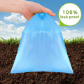 Blue leak-proof AiTodos 600PCS Dog Poop Bags, perfect for clean and convenient outdoor use