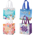 Colorful AUXHCYL pack Easter gift bags for kids perfect for Easter egg hunt celebrations