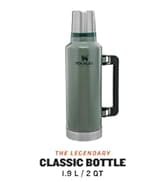 Stanley Classic Vacuum Bottle 1.9L Hammertone Green