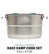 Stanley Adventure Full Kitchen Basecamp Camping Cooking Set 3.5L - 11 Piece Camp Cook Set - Outdo...