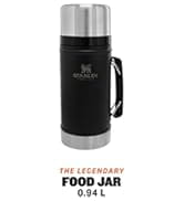 Stanley Classic Legendary Food Jar BPA Stainless Steel Thermos-Hot for 20 Hours Leakproof Lid Dou...