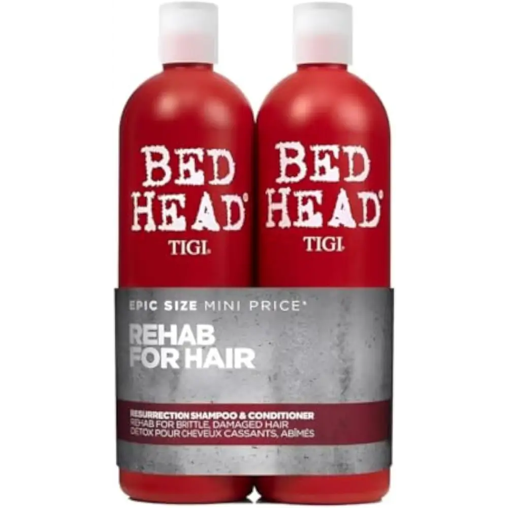 Bedhead by TIGI | Resurrection Shampoo and Conditioner Set | Hair care for brittle and damaged hair | Powerful