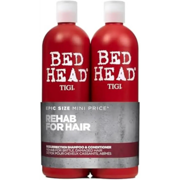 Bedhead by TIGI | Resurrection Shampoo and Conditioner Set | Hair care for brittle and damaged hair | Powerful