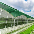 Greenhouse structure with shade cloth for garden and plant protection, UV resistant