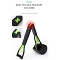 Foldable black and green Ceasyde Long Handle Dog Pooper Scooper for easy waste cleanup