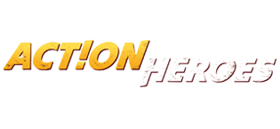 action heroes logo