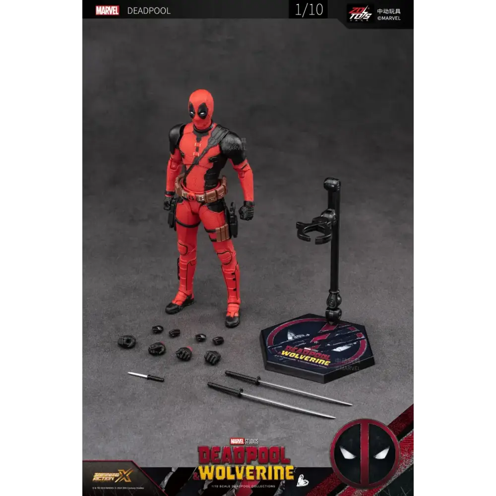 Deadpool & Wolverine Action Figure ZD Original 1/10 X-Men - CE