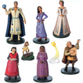 Disney Store Official Wish Deluxe 8-Piece Figurine Playset – Featuring Asha Star and More - Toys