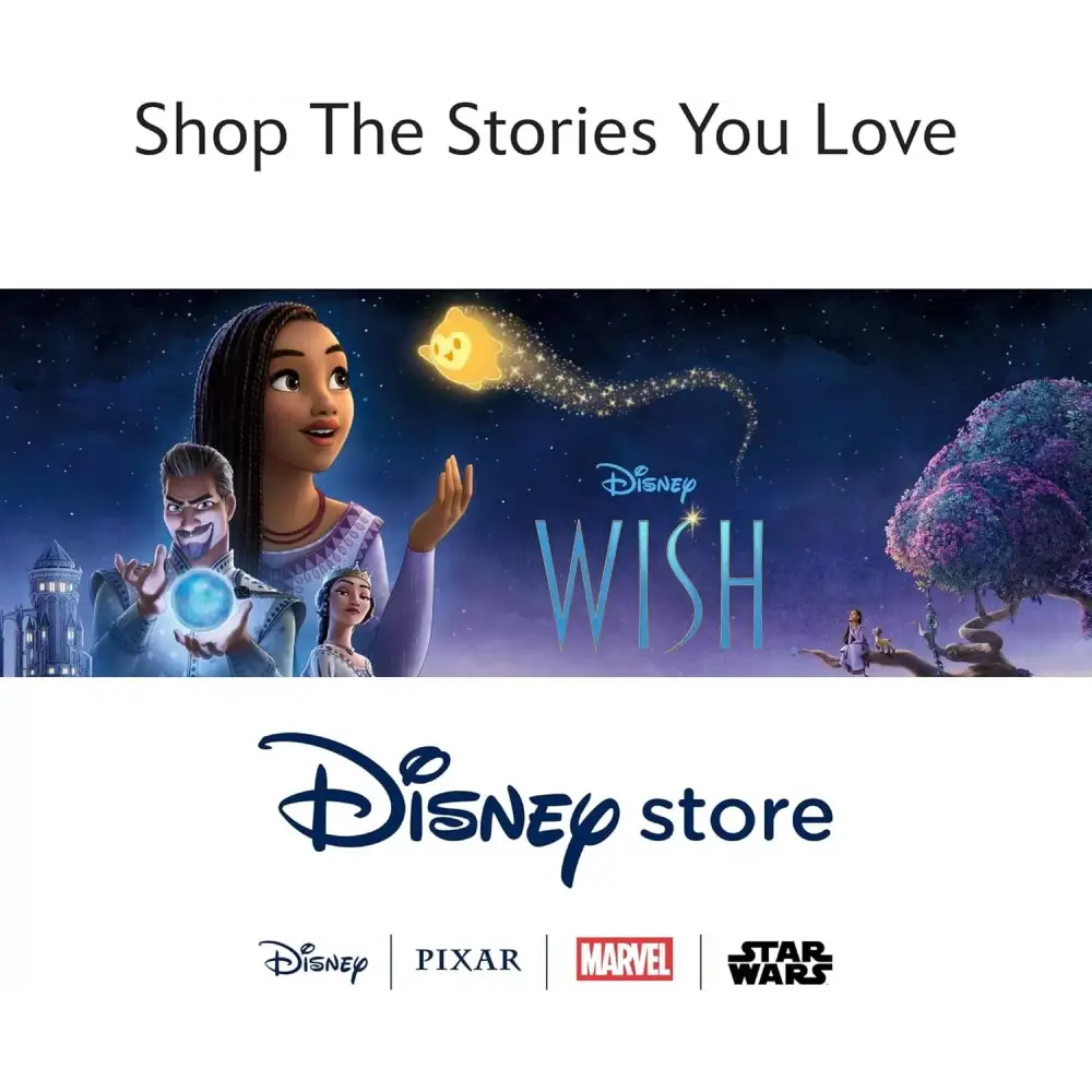 Disney Store Official Wish Deluxe 8-Piece Figurine Playset – Featuring Asha Star and More - Toys