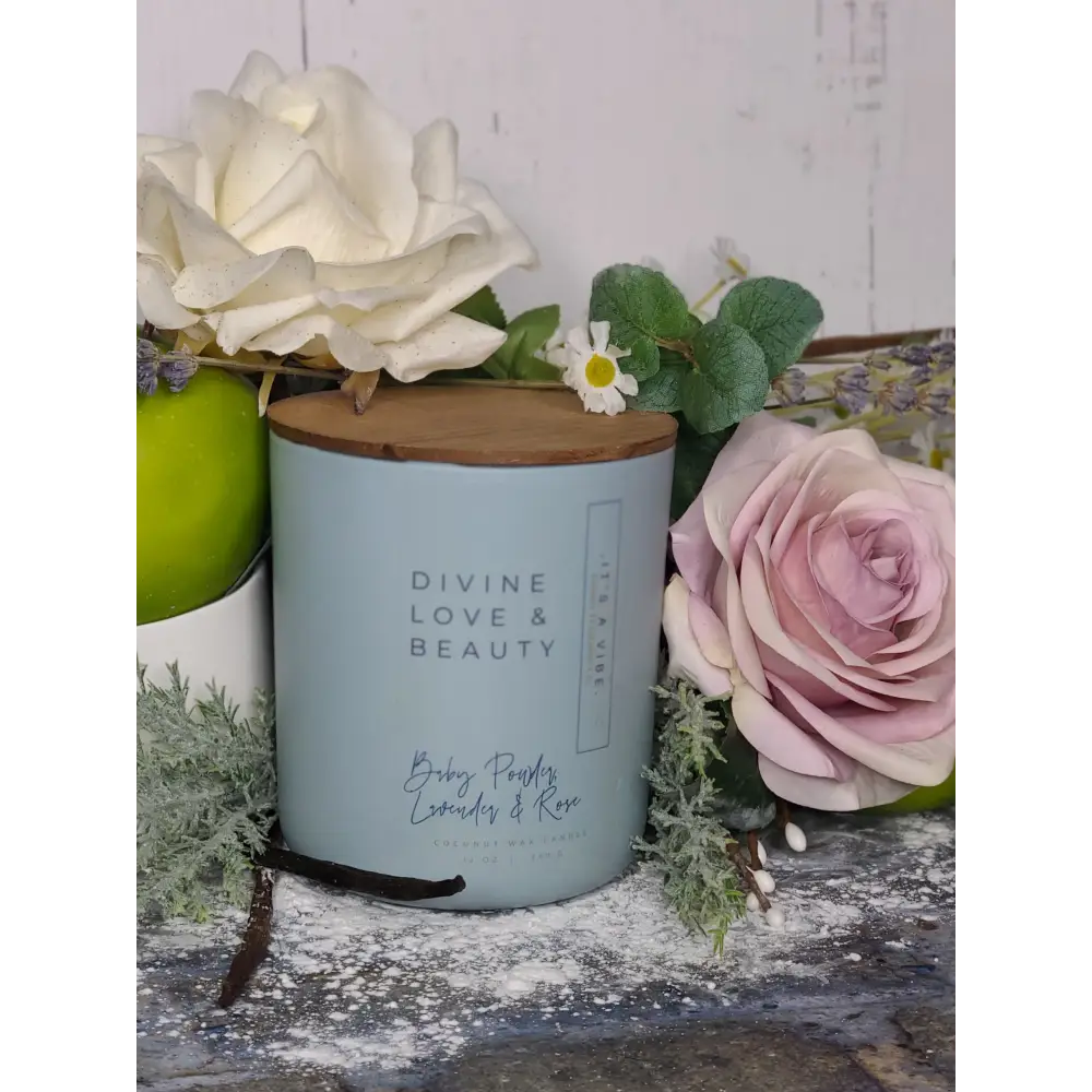 Divine Love & Beauty - 12 oz Luxury Candle - Diffusers Oils & Candles