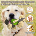 Dog toy made of soft cotton and nontoxic latex with squeaker for small dogs and puppies