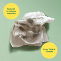 Dirty textured cleaning wipe from Earth Rated Hypoallergenic Dog Wipes for odour-controlling grooming