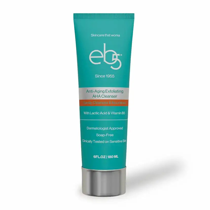 eb5 Exfoliating AHA Cleansing Lotion - Moisturizing Anti-Aging Cleanser