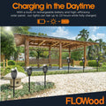 Flowood Solar Lights Outdoor featuring dancing flame design for garden and patio ambiance