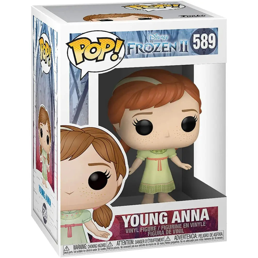 Funko 40889 POP Disney: Frozen 2 - Young Anna Collectible Figure