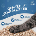 Fur & Bone 30L Premium Cat Litter Wooden Pellets with Natural Fresh Scent and Scandinavian Timber