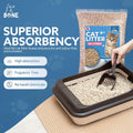 Fur & Bone 30L Premium Cat Litter with Scandinavian Timber aroma and natural fresh scent