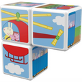 Peppa Pig themed puzzle cubes from Geomag Magicube Peppa Pig Travel building set