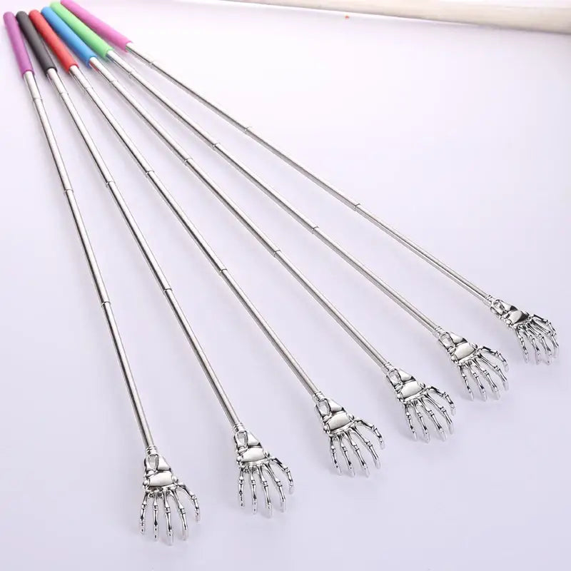 Ghost Hand Stainless Steel Telescopic Scratching Massager Stainless