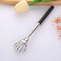 Ghost Hand Stainless Steel Telescopic Scratching Massager Stainless - black