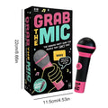 Grab The Mic - Hilarious Party Board Game - Black - Other