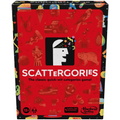 Scattergories board game alongside Hasbro Gaming Bop, a fun electronic game unit