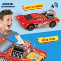 Hot Wheels by Bladez Toyz Make Your Own Motorised Racer Car - STEM Activity with Electric Motor & LED Lights Maker Kitz