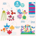 Under the sea craft kit featuring beautiful felt mermaid sewing for creative girls