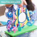 Colorful peel-and-stick foam sea creature craft from Jackinthebox Sea Themed Craft Kit