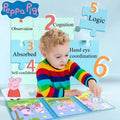 Kawaii Peppa Pig Magnetic Puzzle Children Cute Cartoon Anime Baby - Other