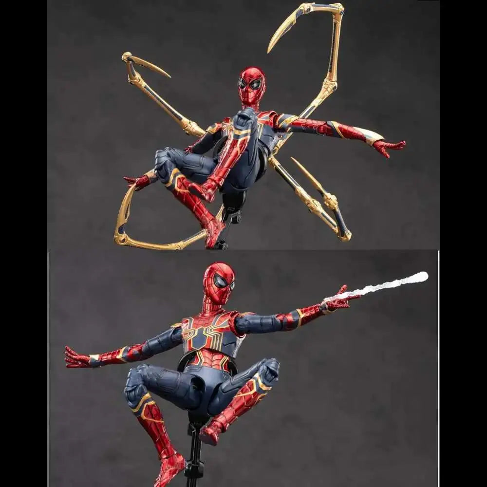 Iron Spider action figure from LonullyMege Iron Spider Spider Action Figures 7inch super hero toy