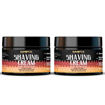 Men Shaving Cream Natural Formula Smooth Moisture Shave Cream Gentle Non-irritating Beard Shave Foam Product for Types