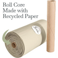 Rolled beige paper with a cardboard core for Nina Woof Dog Poop Bags, 90 compostable rolls