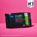 NIVEA MicellAIR Skin Breathe Professional Biodegradable Cleansing Wipes with Black Tea Extract