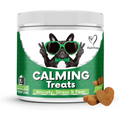 NutriPaw Calming Treats container for dog’s anxiety without drowsiness dogs