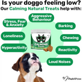 NutriPaw Calming Treats for Dogs to reduce anxiety without drowsiness in pets