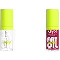 NYX Professional Makeup Lip Gloss High Shine Non-Sticky FInish 12 Hours Hydrating Fat Applicator With Squalane